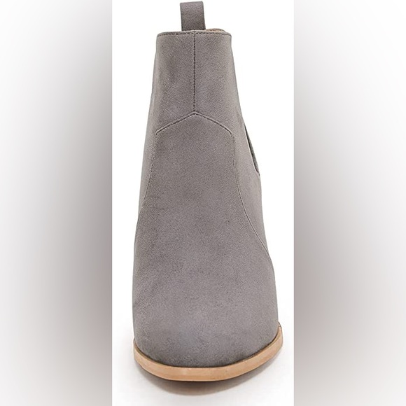 *NEW* Omysky Women's Pointed Toe Ankle Boot grey size 7 - Picture 2 of 6